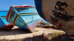 marzoouk .. il cimiter dei barconi a Lampedusa