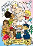 caricatura matrimonio