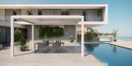 Rendering villa con piscina