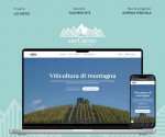 Restyling sito vetrina per azienda vinicola Les Cretes