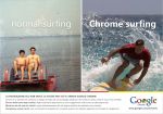 concept campagna stampa google chrome