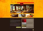 Home page design italian restaurant