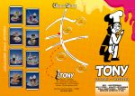 Pieghevole per Gelateria TONY 