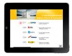 schermate grafiche per applicazione iPad