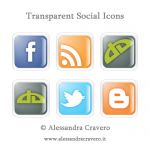 Transparent Social Icons
