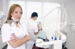 Fotografia stock - Dal dentista