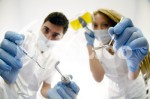 Fotografia stock - Dal dentista