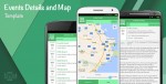 Events, details and map Android App