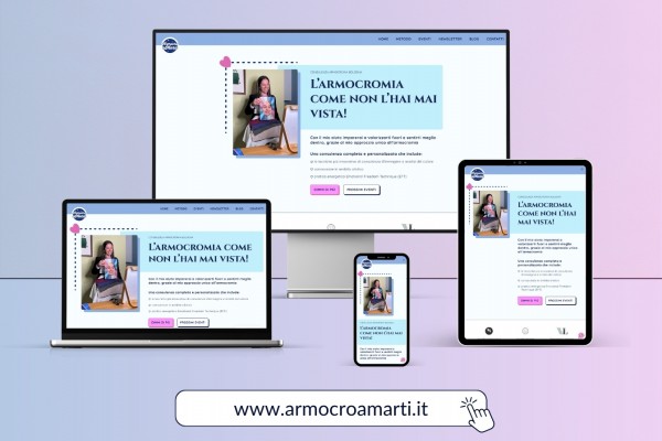 Realizzazione sito one-page/landing-page