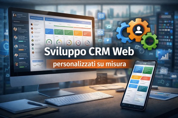 Sviluppo CRM Web personalizzati su misura