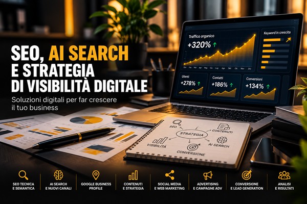 SEO, AI Search e Strategia di Visibilità Digitale