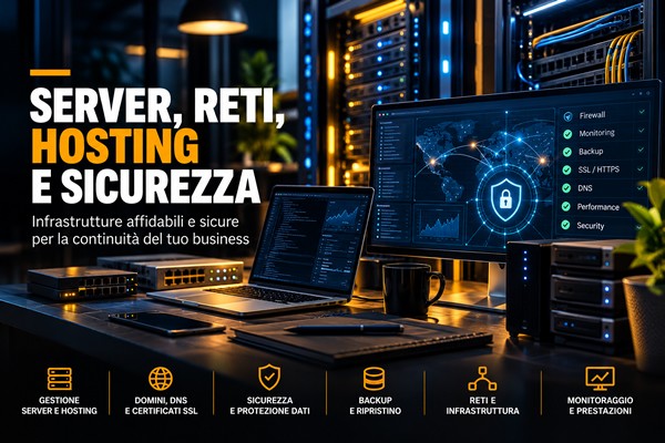 Server, Reti, Hosting e Sicurezza IT
