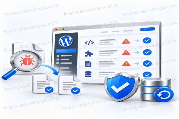 Riparazione/Recupero del sito WordPress