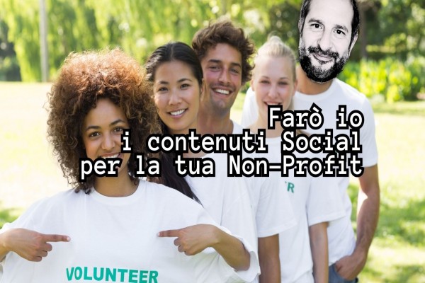 Content creation per social di Non-Profit